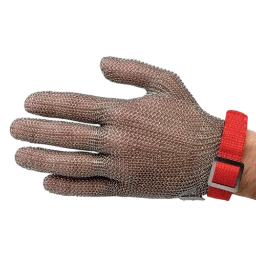Ambrogio Sanelli A1852004 Stainless Steel Chainmail Glove – Size L commercial kitchen equipment