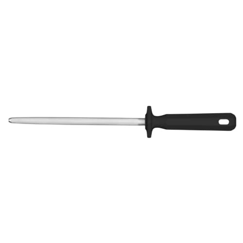 Ambrogio Sanelli SY01030B Sharpening Steel 30cm – Chrome-Plated commercial kitchen equipment