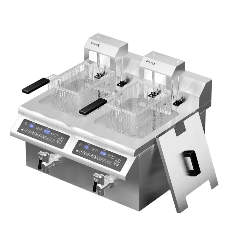 Benchstar IF7000D-AL Double Auto-Lift Induction Fryer – 625 mm commercial kitchen equipment