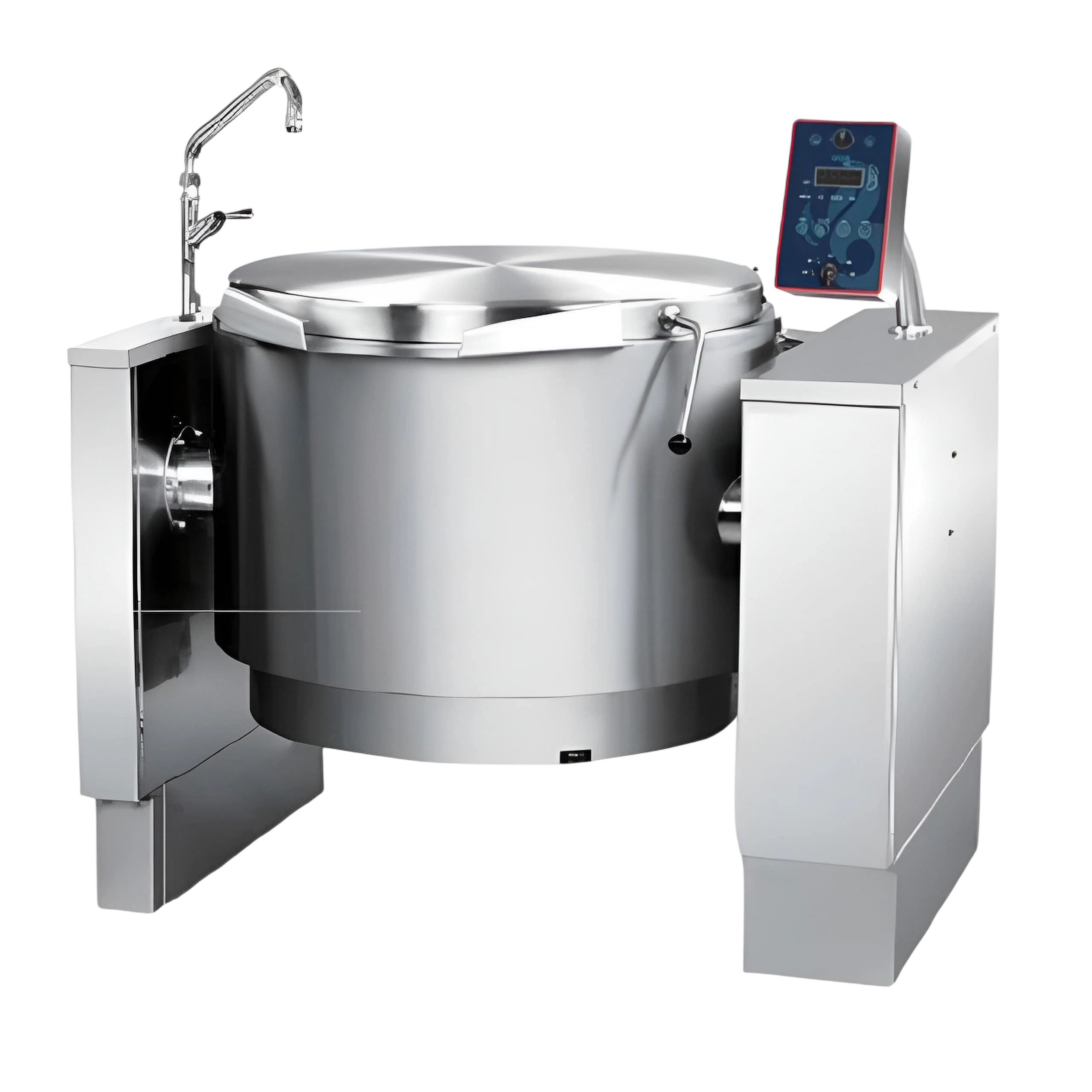 Ecoinduct SGT-E200BUM Electric Tilting Boiling Pan – 24 kW SUS304 commercial kitchen equipment