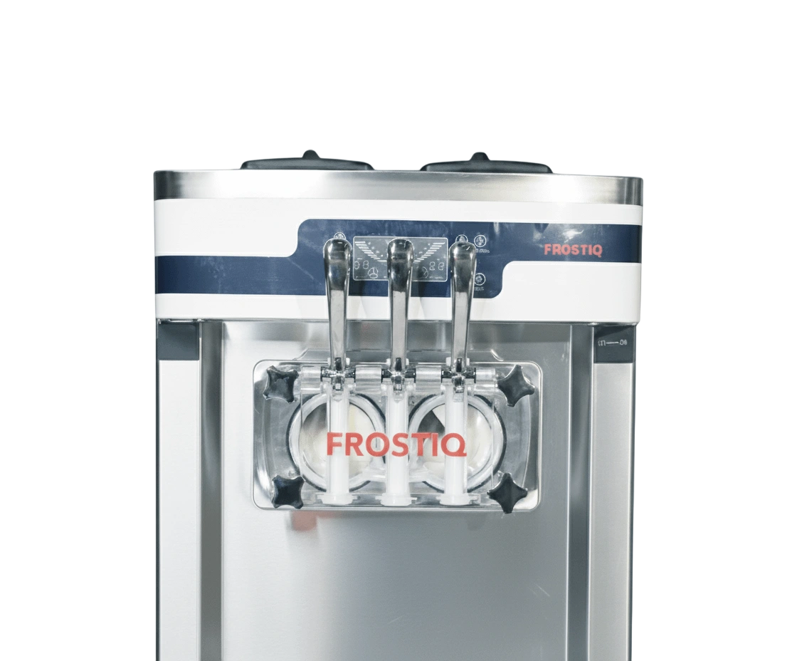 Frostiq FIQ238 Soft Serve Ice Cream Machine – Countertop Dual Flavour + Twist | 2 × 6 L Hoppers commercial kitchen equipment