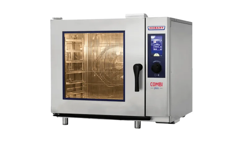 Hobart Combi-Plus HPJ061E Convection Steamer – 6 × 1/1 GN Electric Combi Oven commercial kitchen equipment