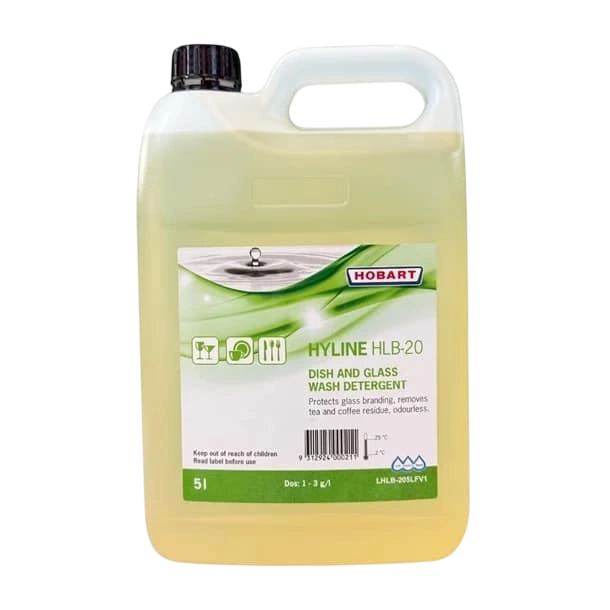 Hobart Hyline HLB-205L Commercial Dishwasher Detergent – 5 L Alkaline Concentrate commercial kitchen equipment