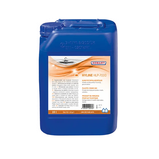 Hobart Hyline HLP-7000 Plastic Rinse Aid – 10 L Concentrate for Commercial Dishwashers commercial kitchen equipment