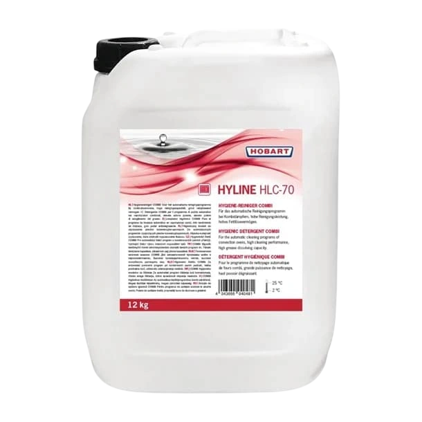 Hobart Hyline HLC-70 Combi Oven Cleaner – 12 L Alkaline Detergent for Auto Cleaning Systems commercial kitchen equipment