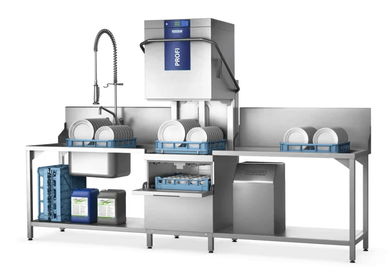 Hobart Profi TLW Two Level Washer – 120 Racks/hr Dual Chamber commercial kitchen equipment