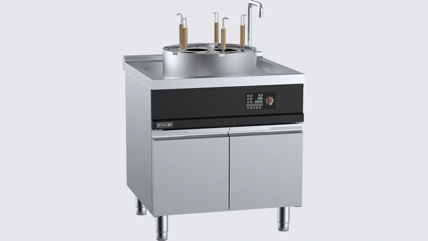 B+S SCOOKER HLZMDN5G-C10 Induction Pan Noodle Cooker – 10 kW