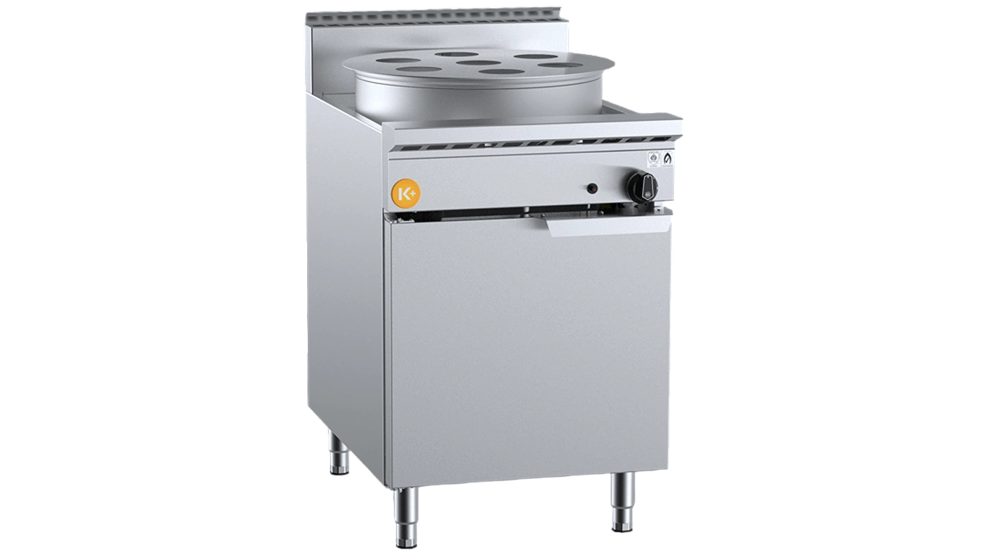 B+S K+ KYCJSF-1HE Single Hole Waterless Heat Exchange Steamer – 600 mm commercial kitchen equipment
