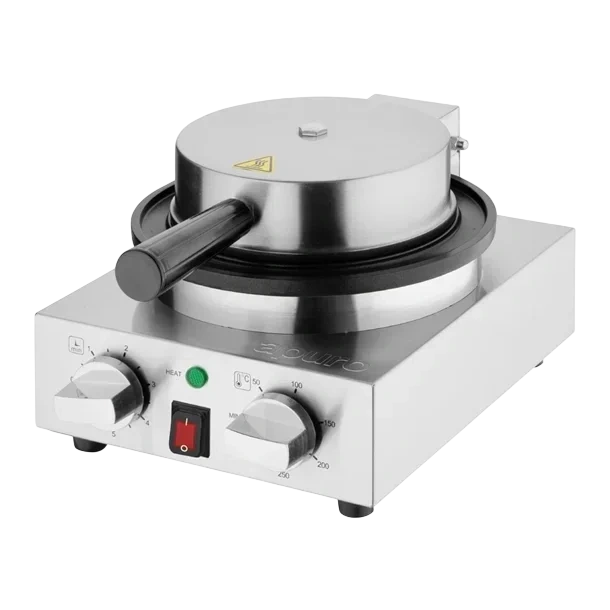 Apuro HS985-A Round Belgian Waffle Maker – 1 kW, 180 mm commercial kitchen equipment
