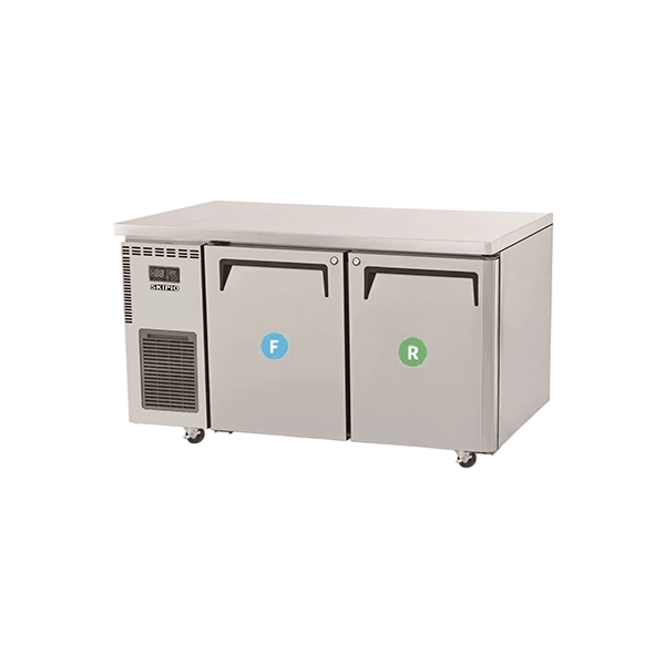 Skipio SURF15-2 Double Door Undercounter Fridge/Freezer – 1500mm commercial kitchen equipment