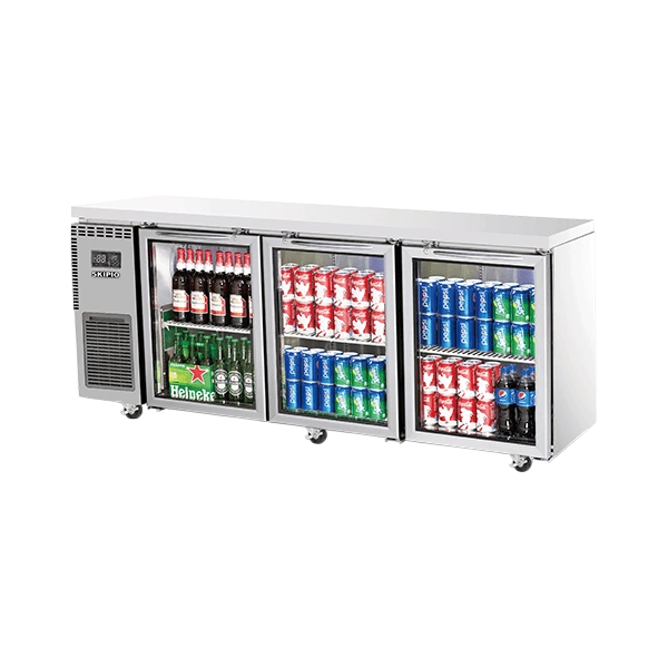 Skipio SGR18-3 Three Door Undercounter Display Fridge – 516L commercial kitchen equipment