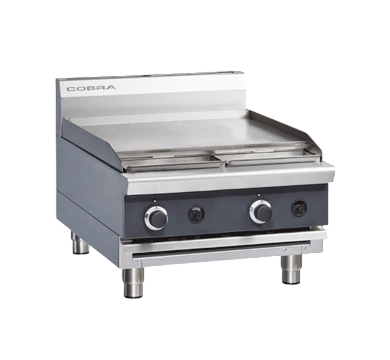 Cobra C6B-B 600mm Griddle Gas Cooktop – Bench Model commercial kitchen equipment