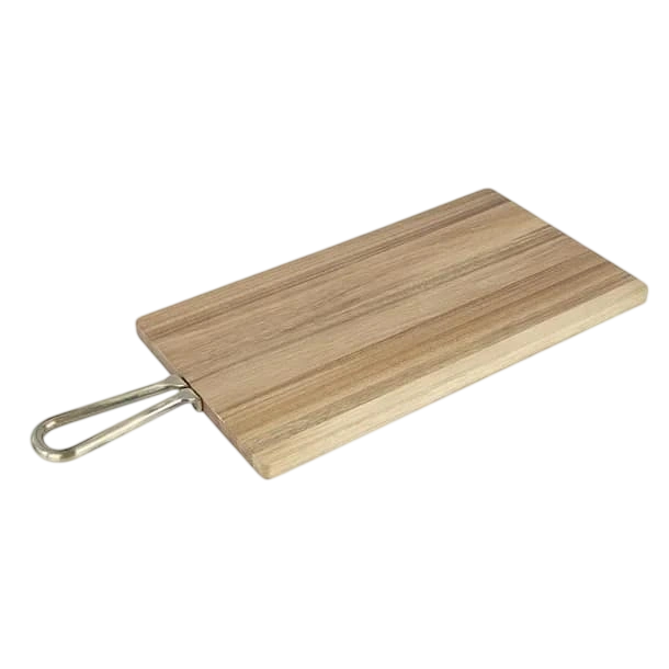 Olympia HX392 Rectangular Acacia Paddle Board with Metal Handle – 615×260mm commercial kitchen equipment