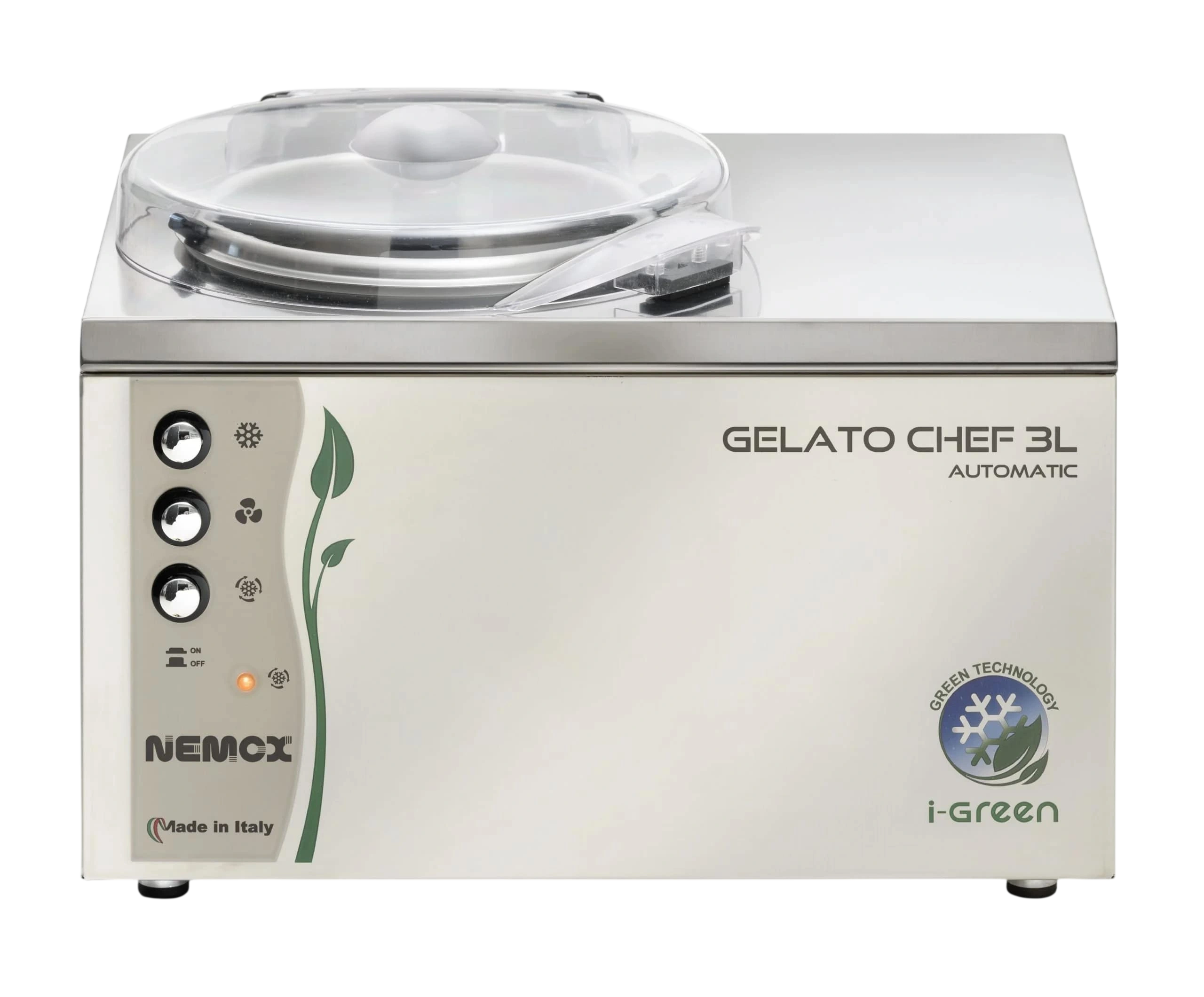 Nemox Gelato Chef 3L Automatic I-Green – 3L Batch Gelato Machine commercial kitchen equipment