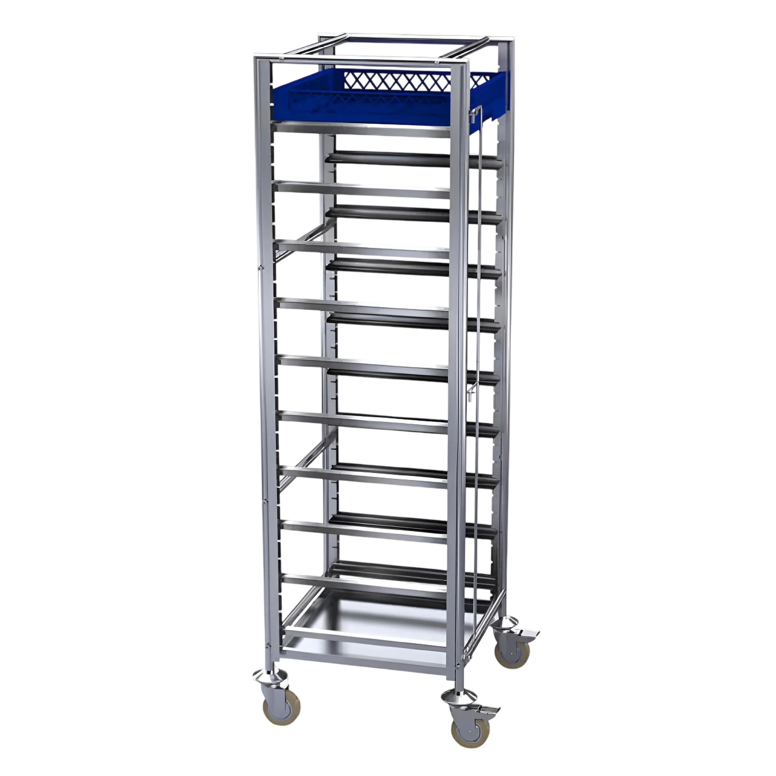 Simply Stainless SS36.DWBT Mobile Dishwasher Basket Trolley – 10 Rack commercial kitchen equipment