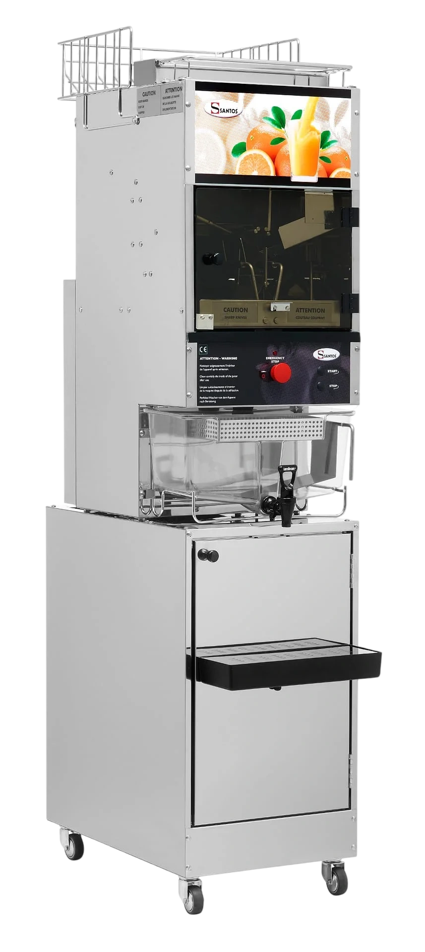 Santos SANTOS #32T Commercial Juicer – 600 W, 1500 rpm commercial kitchen equipment