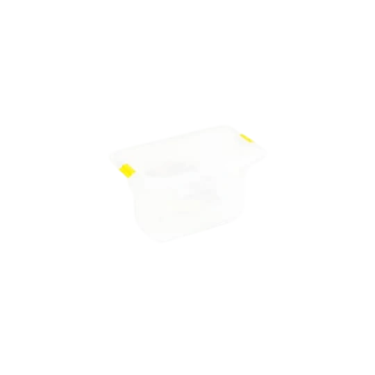 Kitchen Knock 075986 Gastronorm Pan - PolyPropylene 1/9 - with Lid / 65mm