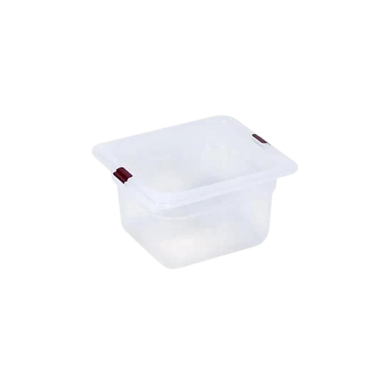 Kitchen Knock 075983 Gastronorm Pan - PolyPropylene 1/6 - with Lid / 65mm