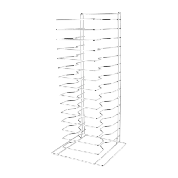 Kitchen Knock 406671 Pizza Tray Rack – 14 Tray Chrome Stand commercial kitchen equipment