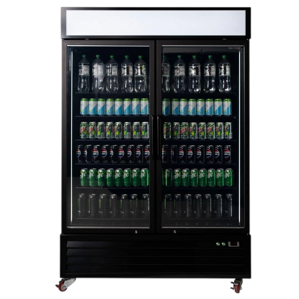 Bromic 3736261-NR UC1250GDL-NR Upright Display Fridge 1266L – 2 Door