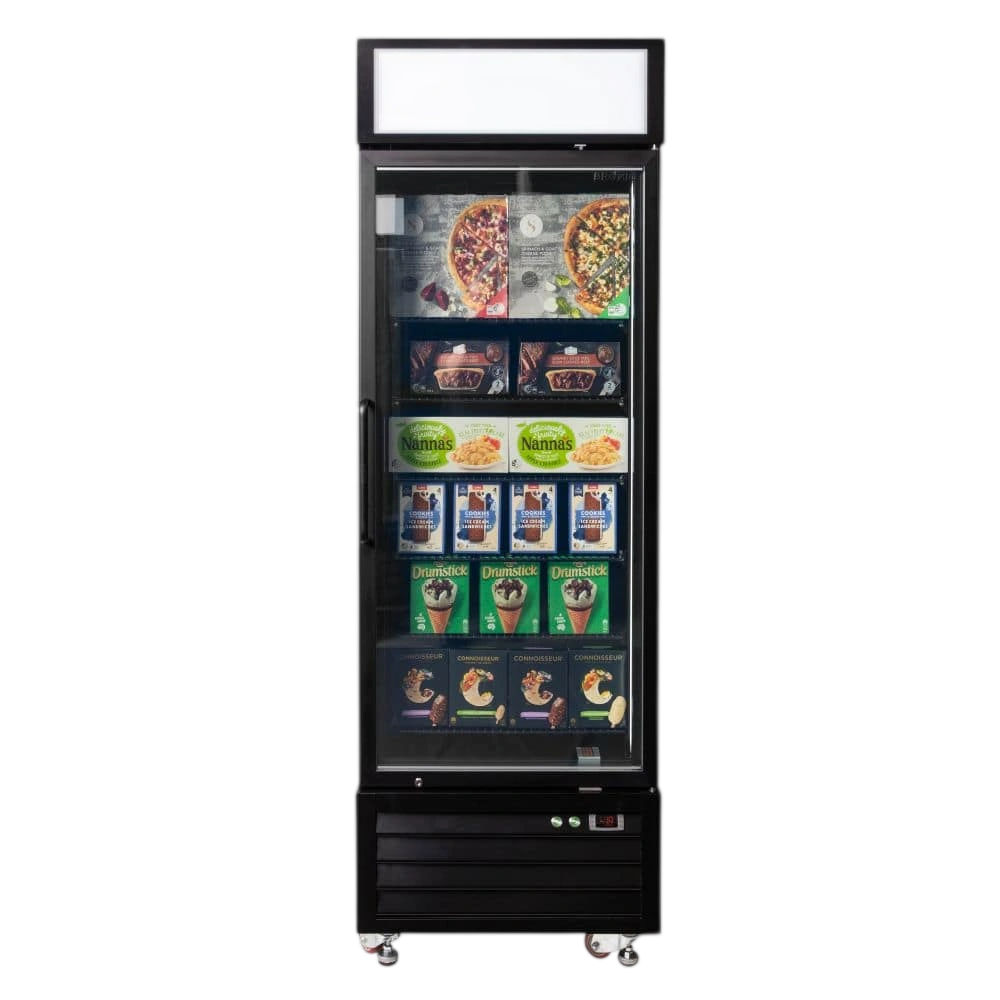 Bromic 3736263-NR UF0550GDL-NR Upright Display Freezer 546L – 685mm