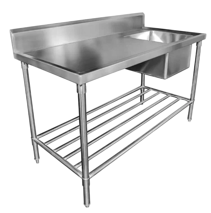 SS1618C Single Sink Bench – 1800 × 600 × 900 mm