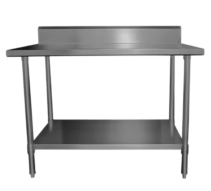 Mixrite WTS615B Stainless Steel Workbench – 1500×600mm, Splashback