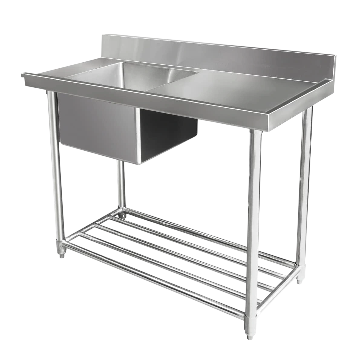 Mixrite WSS16165R Single Sink Bench – 1200 × 600 × 900 mm