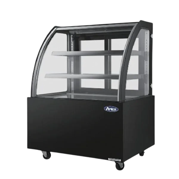 Atosa 21ML029 — Long Curved Glass Cold Display 1200mm