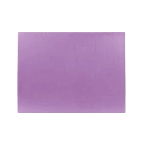 Hygiplas FX109 Extra Thick Low Density Chopping Board Purple - 600x450x20mm commercial kitchen equipment