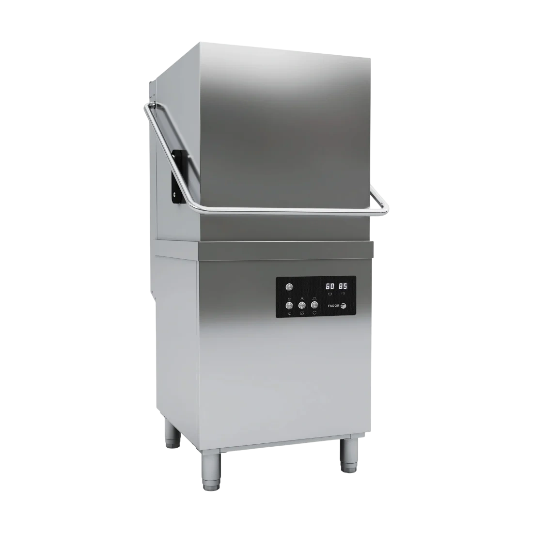 Fagor WHC-502TBD Pass-Through Dishwasher – 40 Baskets/hr, Drain Pump