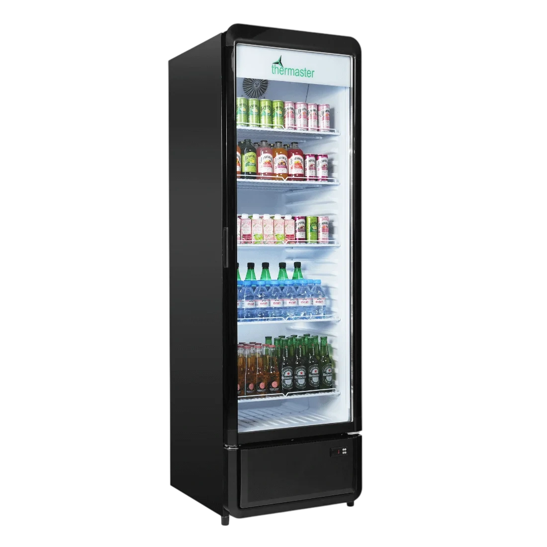 Thermaster Upright Glass Door Beverage Fridge – SDC-343B commercial kitchen equipment