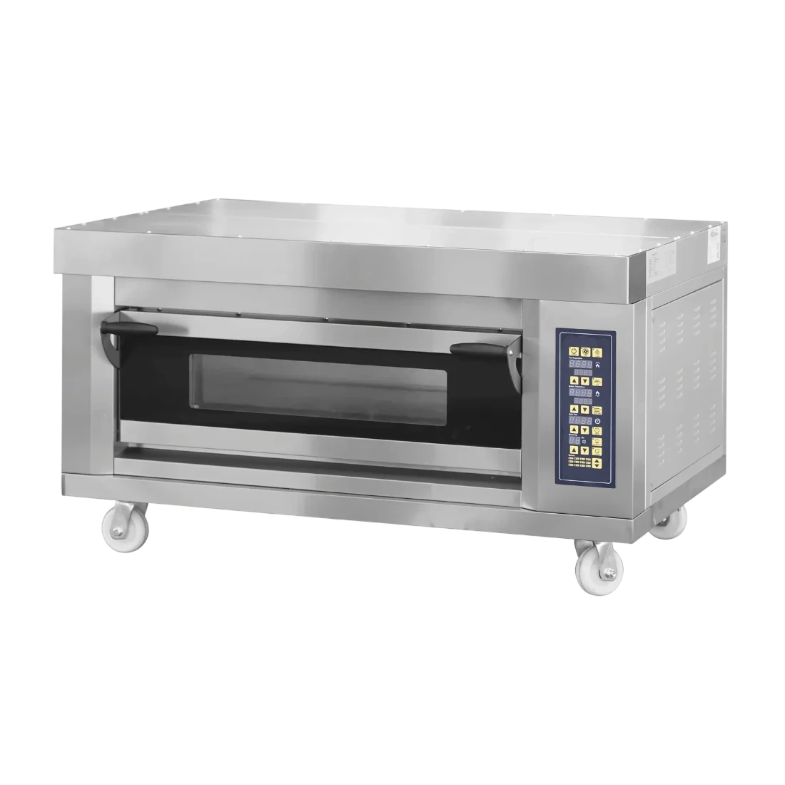 Baker Max ME2ST-1D Stackable Steam Deck Oven – 2×600×400mm, 8.6kW
