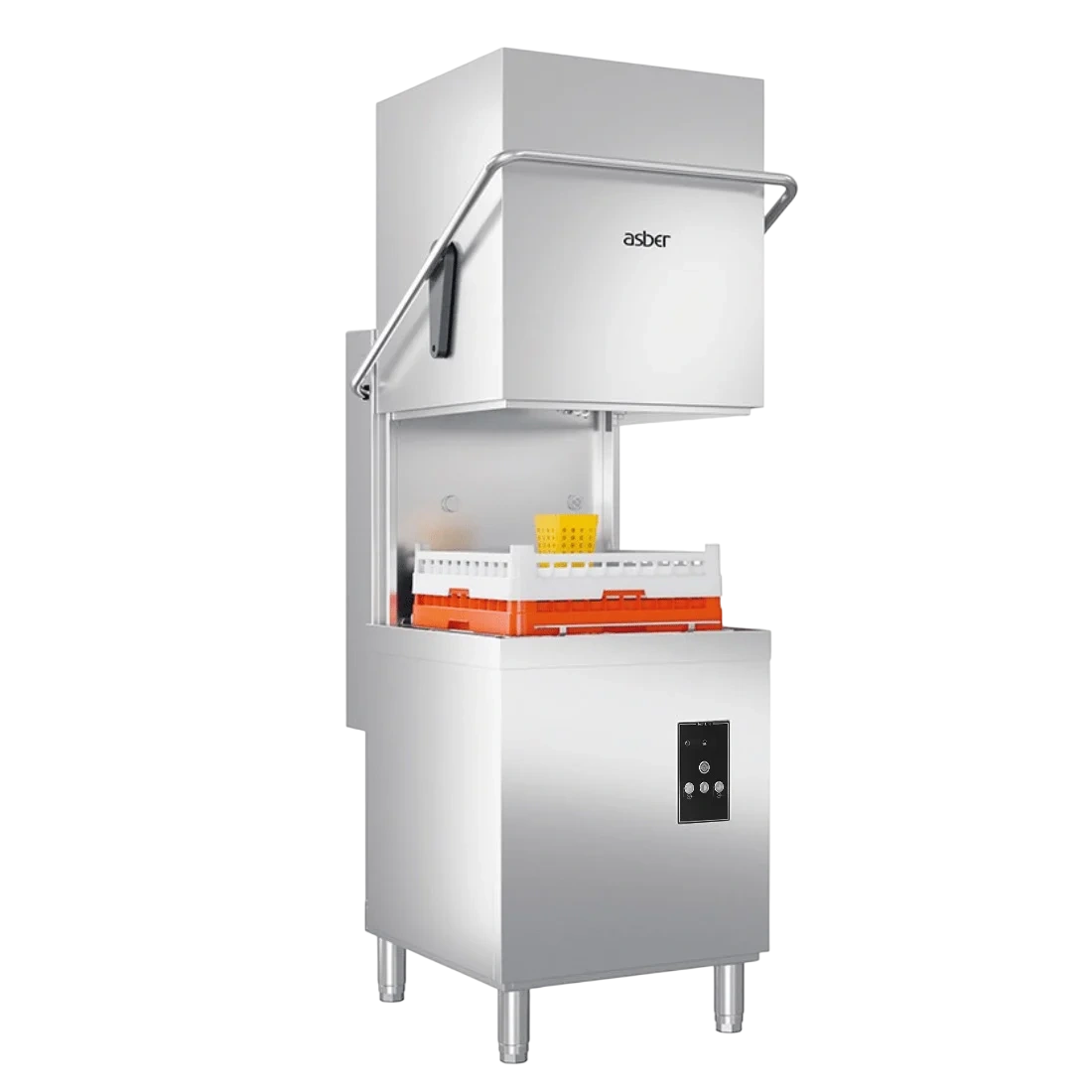 Asber GEX-H500BDD pass-through commercial dishwasher