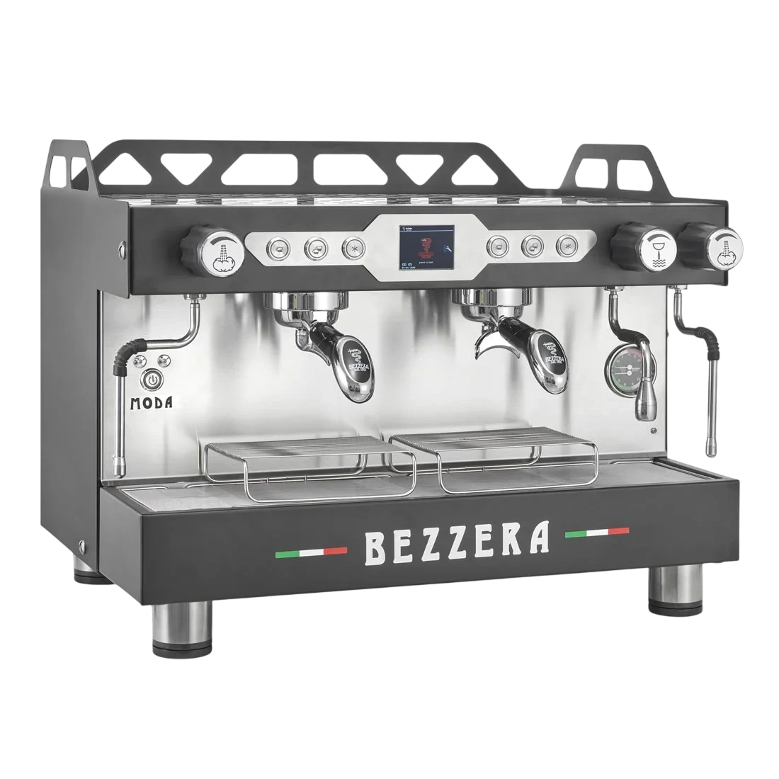 Bezzera BZMODAPID2B Moda PID 2-Group Espresso Machine – 11L, Black