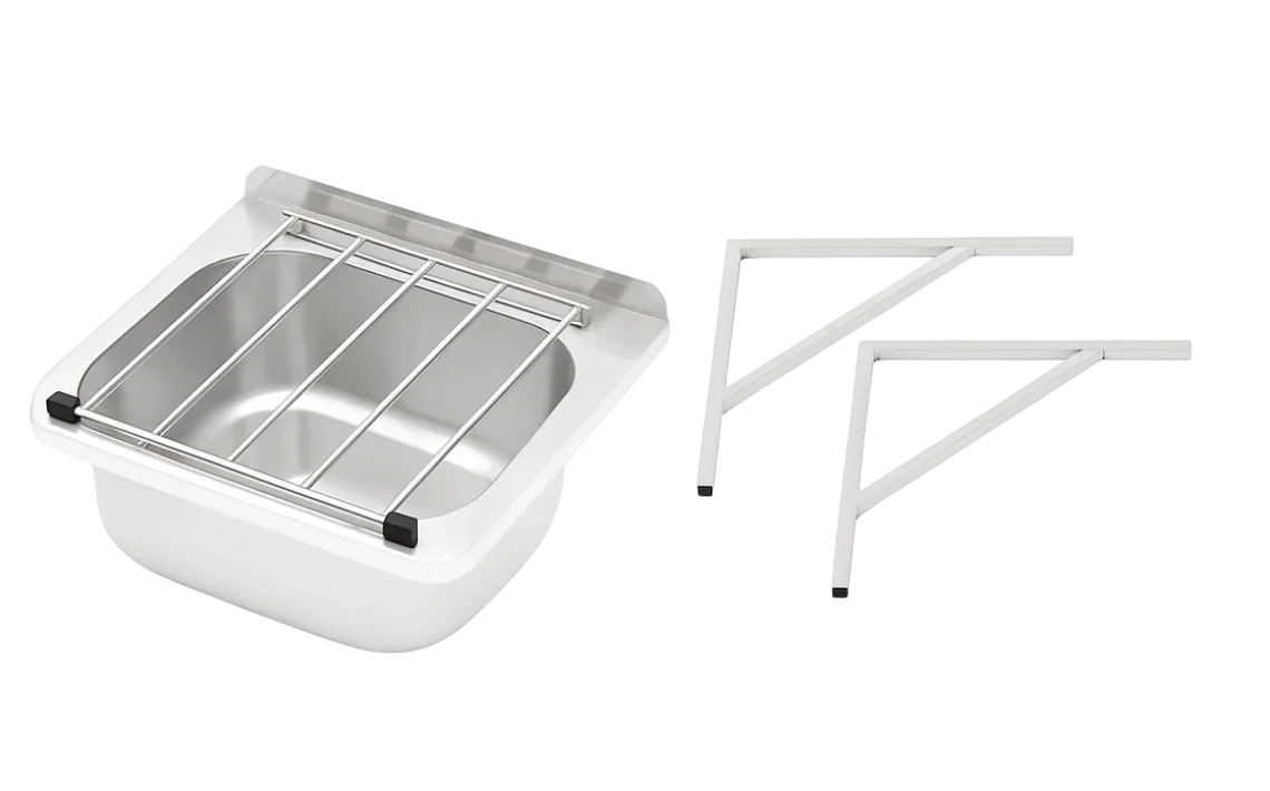 Modular Systems HCS-AB stainless steel mop and cleaning sink