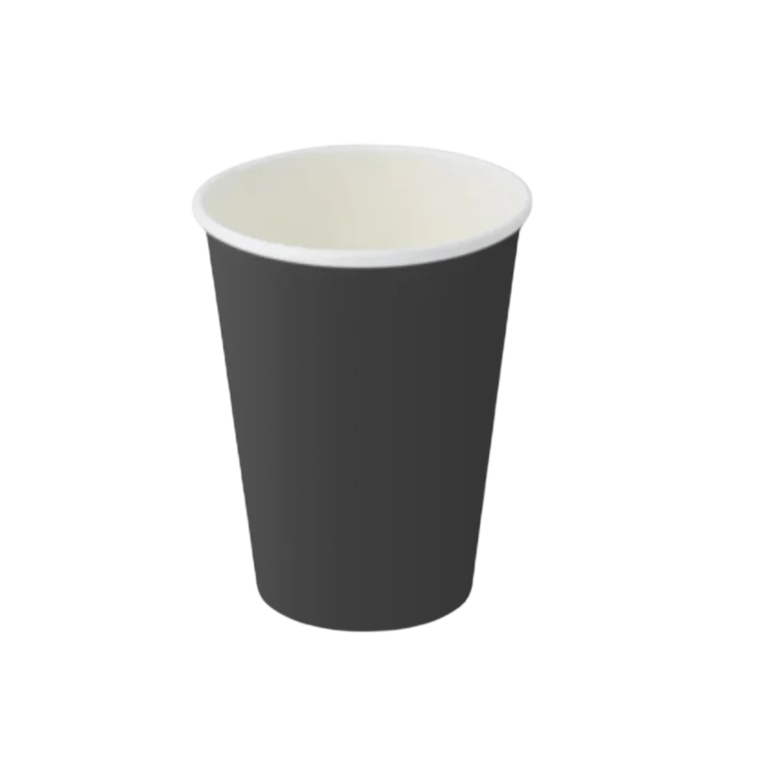 PakMax BLACK 12oz Single Layer Hot Paper Cup – SLHPC-90-12BK commercial kitchen equipment