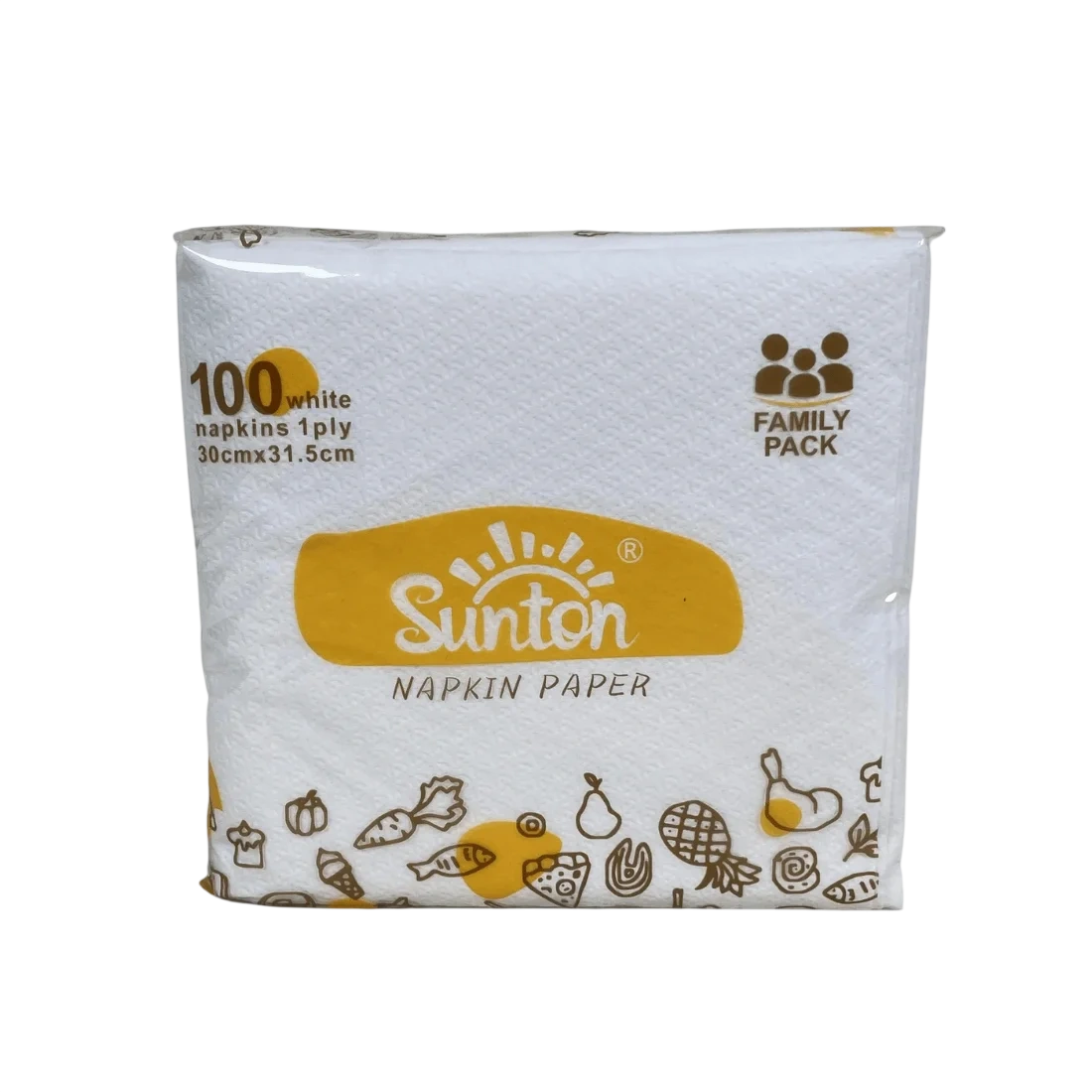 PakMax 1 ply 100 Sheets 1/4 Fold White Napkin – FWN114-315-100 commercial kitchen equipment