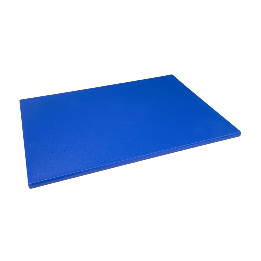 Hygiplas Extra Thick Low Density Chopping Board Blue - 600x450x20mm commercial kitchen equipment