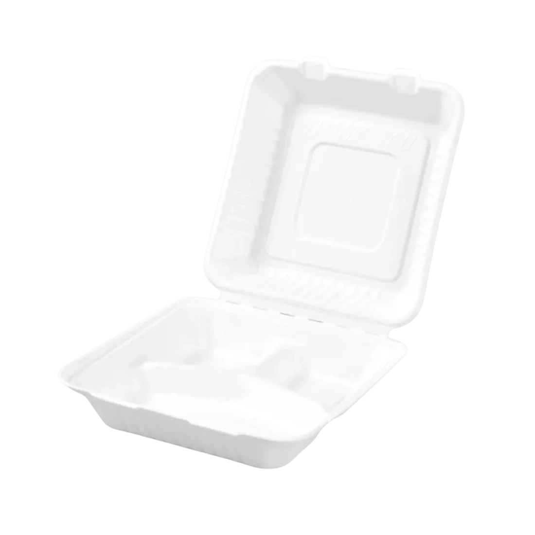 PakMax 9*9″ Sugarcane Clamshell 3-Compartment – CS-993 commercial kitchen equipment