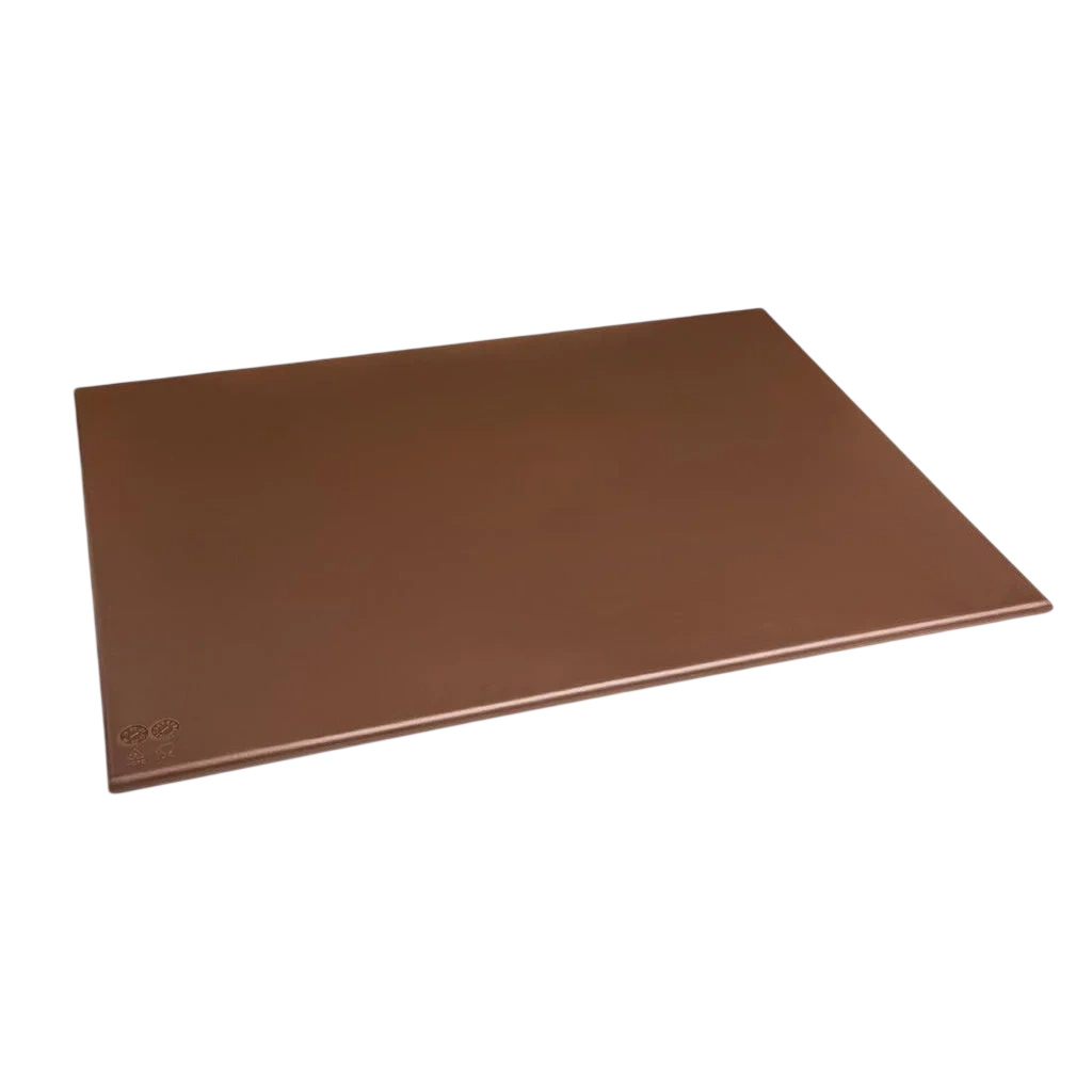 Hygiplas High Density Chopping Board Brown - 600x450x12mm commercial kitchen equipment