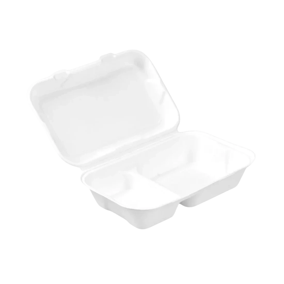 PakMax 9*6″ Sugarcane Clamshell 2-Compartment – CS-962 commercial kitchen equipment