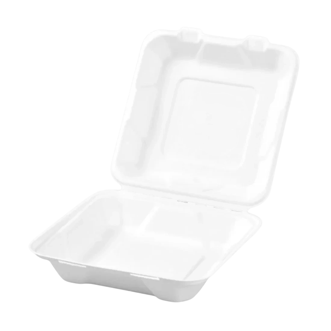 PakMax 8*8″ Sugarcane Clamshell – CS-88 commercial kitchen equipment
