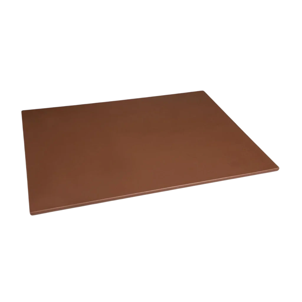 Hygiplas Low Density Chopping Board Brown - 600x450x10mm commercial kitchen equipment