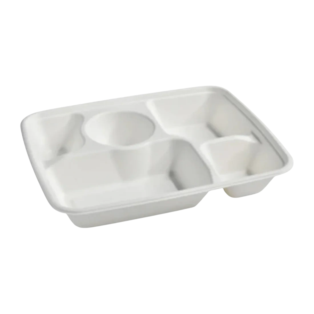PakMax Sugarcane 5-Compartment Lunch Tray – LT-51 commercial kitchen equipment