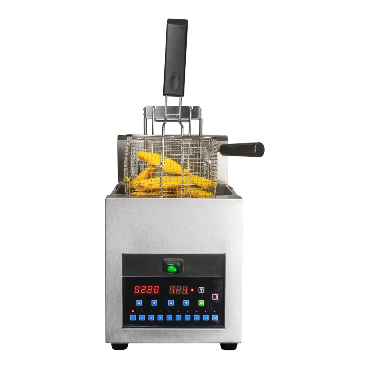 Benchstar EF-3250SAL Single Tank Auto Lifting Electric Fryer – 8L