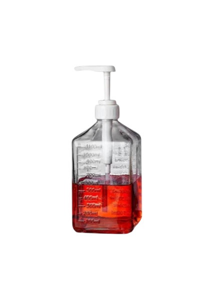 Kitchen Knock 607092 1100ml Glass Syrup Dispenser