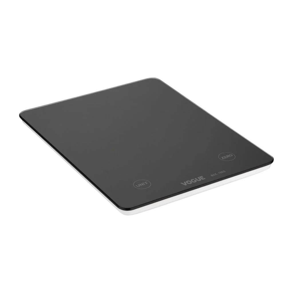 Vogue FS488 Digital Black Rectangular Scale – 10kg / 1g Accuracy commercial kitchen equipment