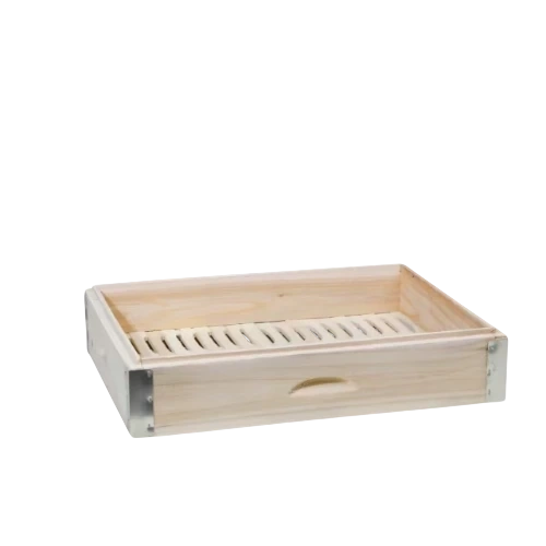 Kitchen Knock 407032 Square Bamboo Steamer Basket – 400 × 400 × 100mm