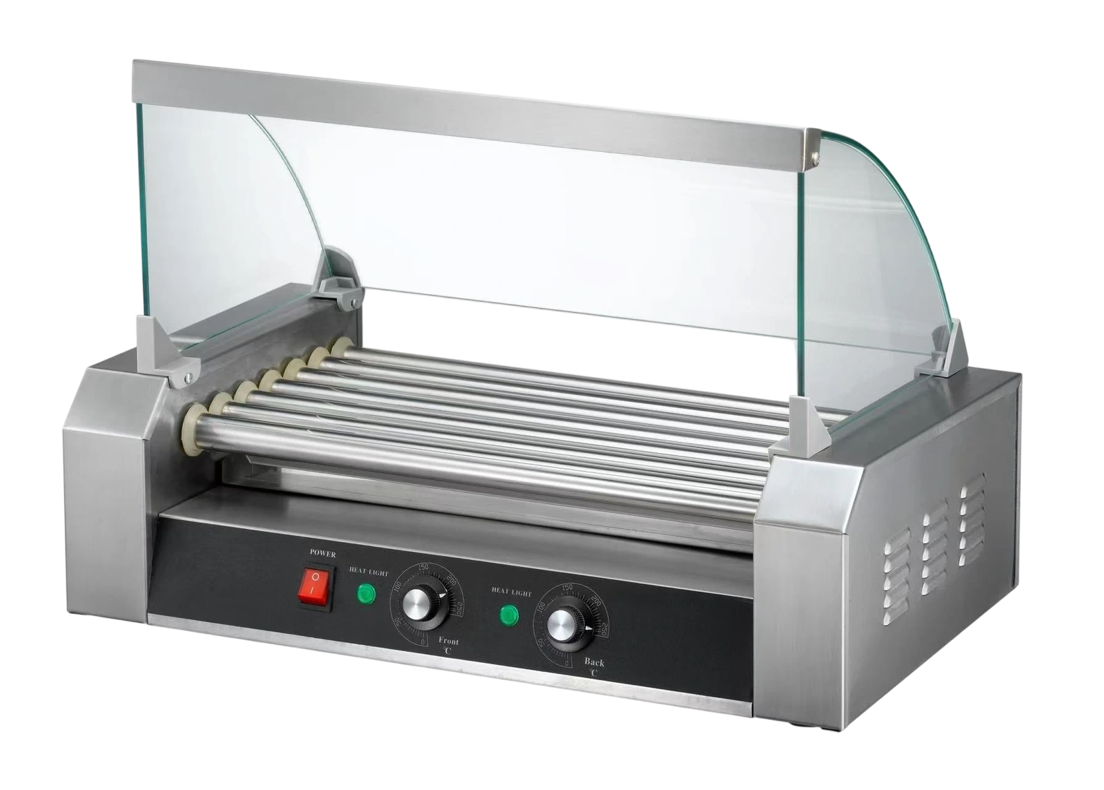 Kitchen Knock 621916 7-Roller Hot Dog Machine – 1050W